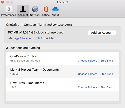 sync sharepoint to desktop mac